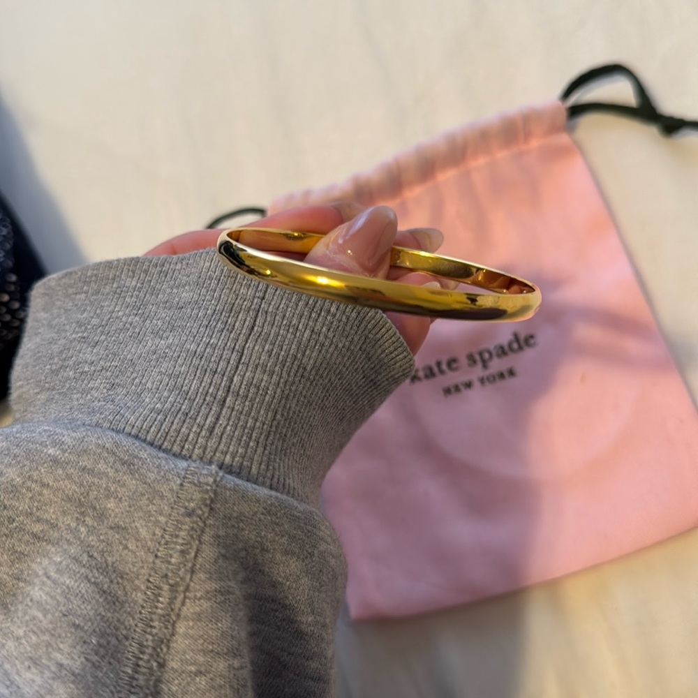 Kate spade heart of gold bangle bracelet